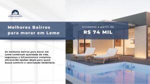 Os melhores bairros para morar em Leme combinam qualidade de vida, segurança e infraestrutura completa, oferecendo opções ideais para quem busca conforto e valorização imobiliária